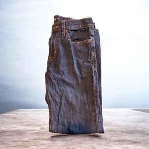 Old Navy Men's Straight Leg Dark Blue Jeans